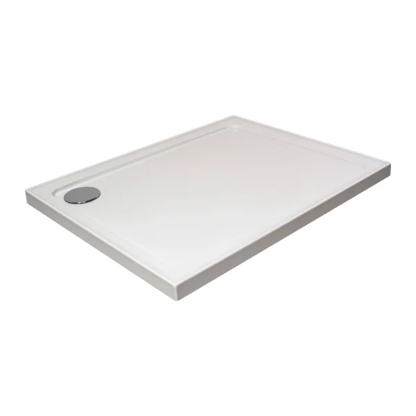 Clan Core Stone Rectangular Shower Tray with Upstands