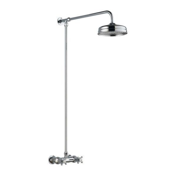 Hudson Reed Traditional Thermostatic Bar Valve & Rigid Riser Kit