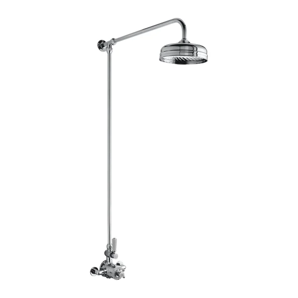Hudson Reed Traditional Exposed Thermostatic Valve & Rigid Riser Kit