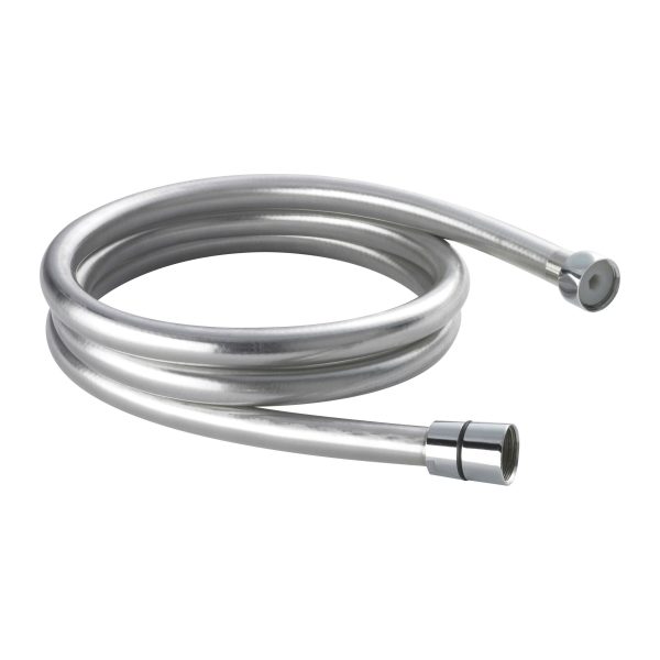 Nuie Smooth Silver Shower Flex