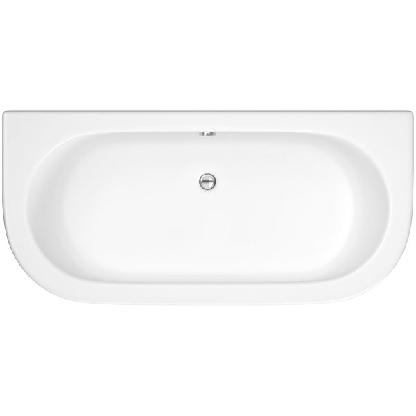 Nuie Shingle Double Ended Bath with Panel