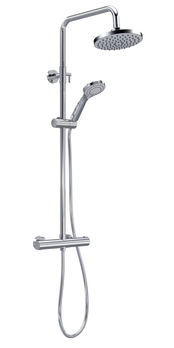 BC Designs Chelmsford Thermostatic Bar Shower with Kit