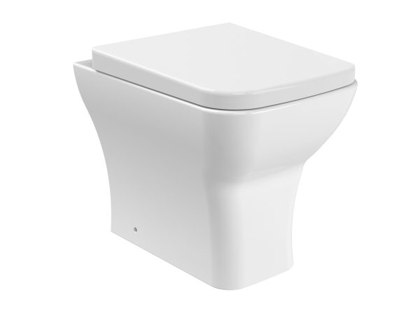 BC Designs Back to Wall Toilet with Soft Close Seat