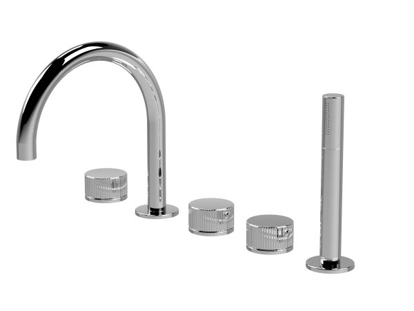 Clan Signature MacKay 5 Tap Hole Bath Shower Mixer