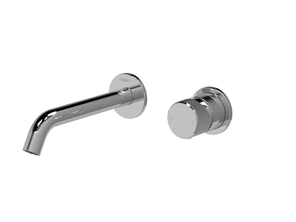 Clan Signature MacKay Wall Mounted 2 Tap Hole Basin Mixer