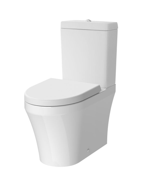 Clan Signature Flush to Wall Close Coupled Toilet