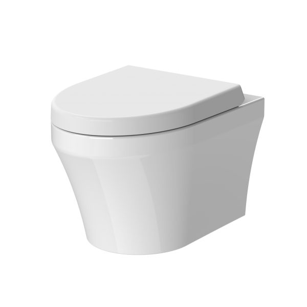 Clan Signature Hamilton Wall Hung Toilet with Seat