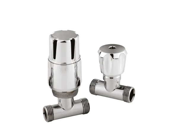 Nuie Chrome Radiator Valves