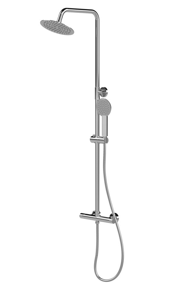 Clan Core Dual Shower Valve & Rigid Riser Kit