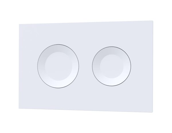Nuie Dual Flush Push Button for Concealed Cistern Frames