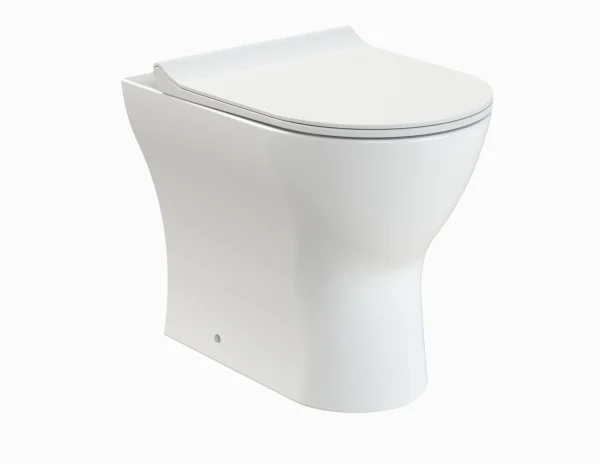 Nuie Freya Back to Wall Toilet with Soft Close Seat