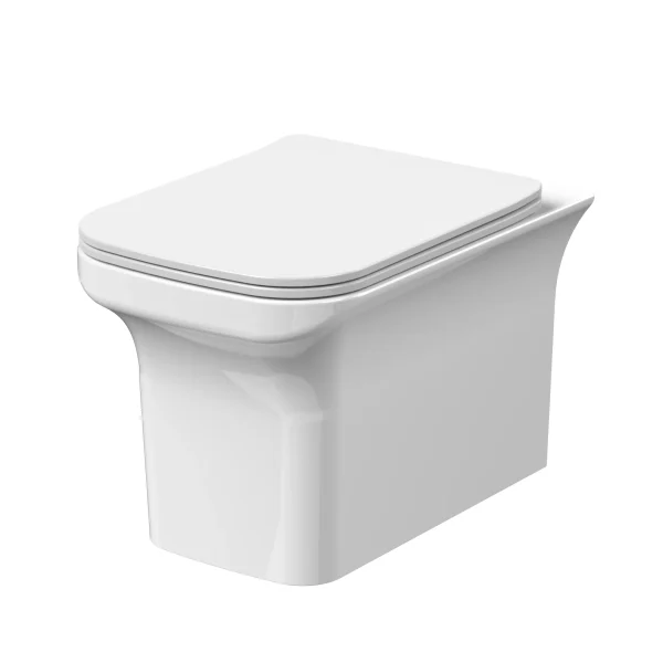 Clan Signature Rimless Back to Wall Toilet with Soft Close Seat