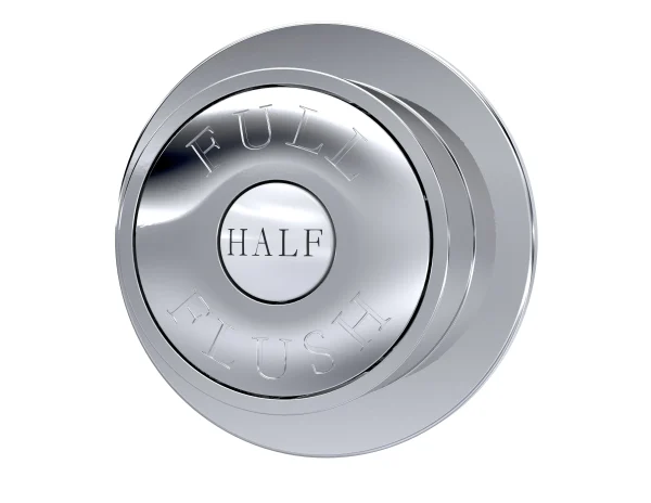 Nuie Round Dual Flush Push Button