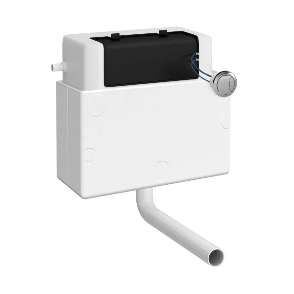 Nuie Pneumatic Concealed Cistern with Flush Plate