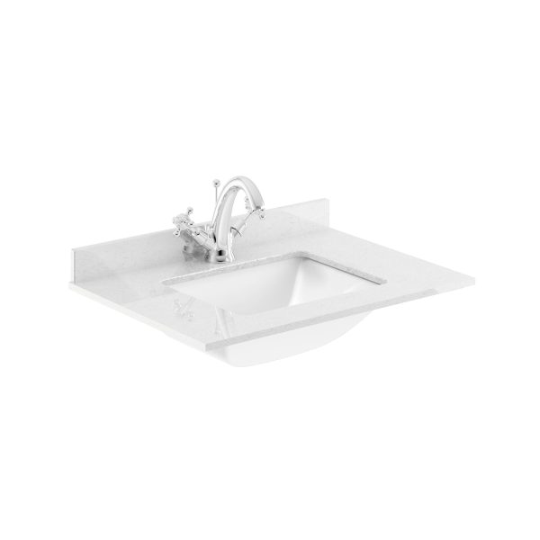 Marble Top with Ceramic Basin