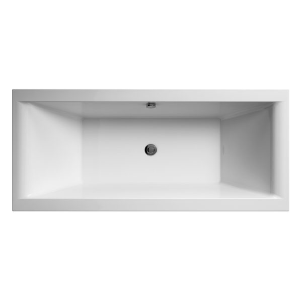 Nuie Asselby Square Double Ended Bath