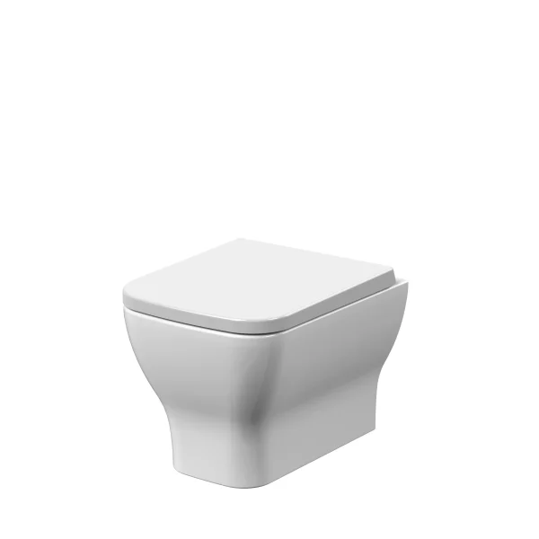 Nuie Ava Wall Hung Toilet with Soft Close Seat