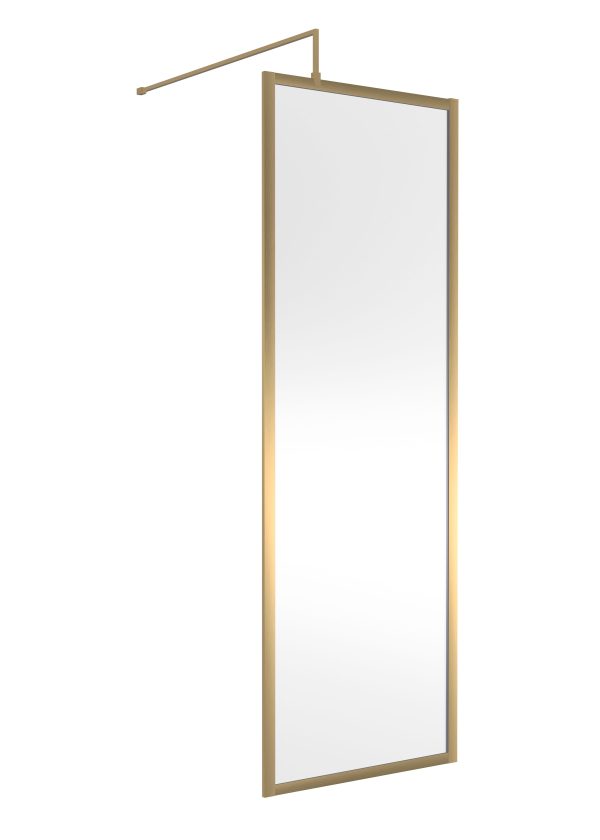 Full Frame Wetroom Screen - 1950mm