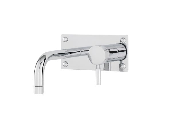 Hudson Reed Tec Single Lever Wall Mounted Basin or Bath Filler