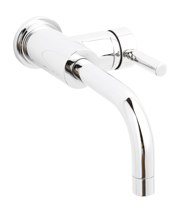 Hudson Reed Tec Single Lever Wall Mounted Basin Mixer
