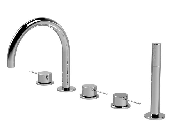 Clan Signature Fraser 5 Tap Hole Bath Shower Mixer