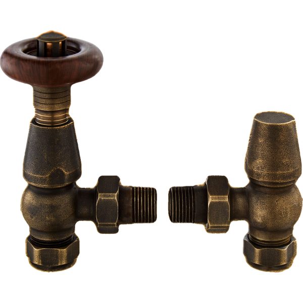 Nuie Camden Angled Thermostatic Radiator Valve