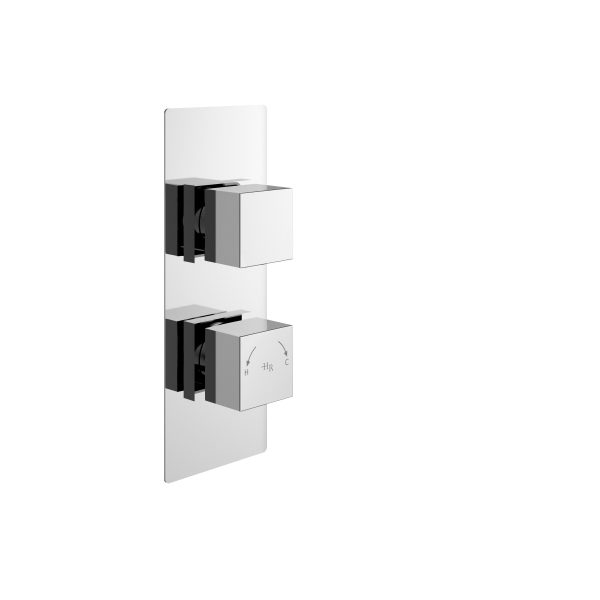 Hudson Reed Square Thermostatic Shower Valve