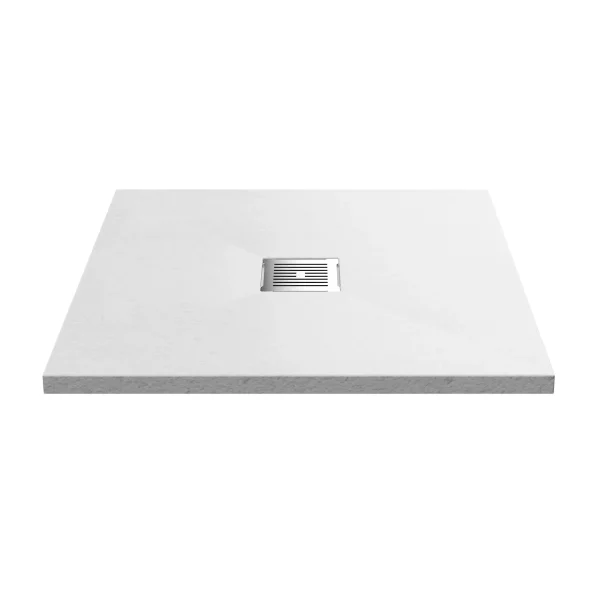 Nuie Slate Effect Square Shower Tray