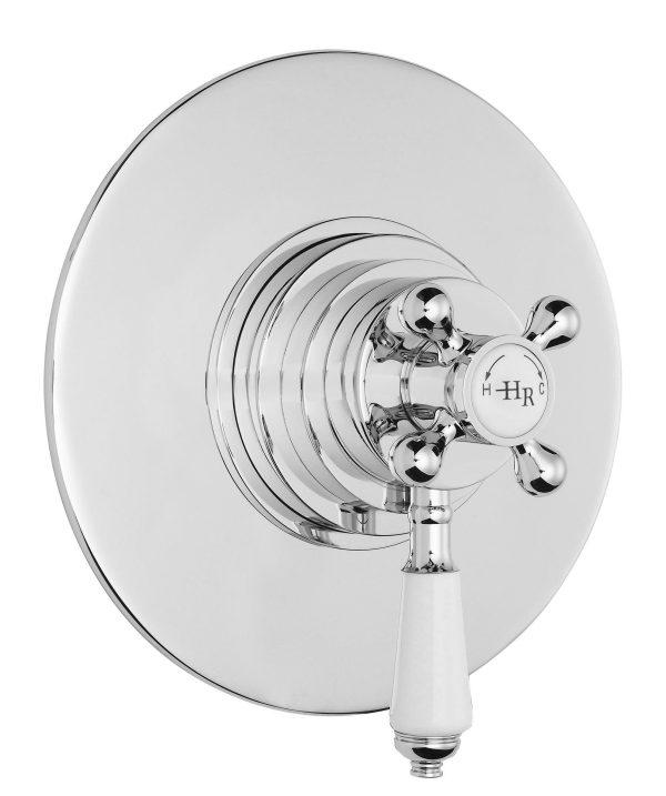 Hudson Reed White Topaz Concealed Thermostatic Shower Valve