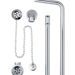 BC Designs Exposed Bath Waste with Plug & Chain