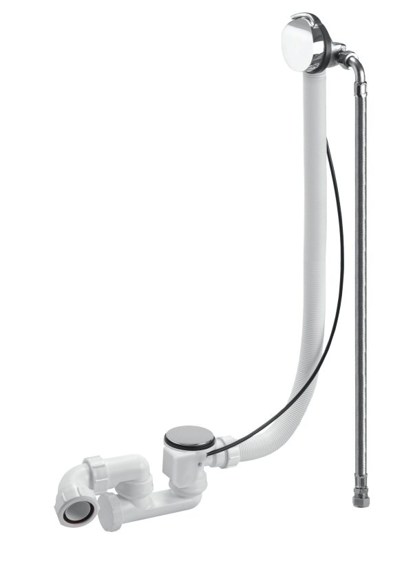 BC Designs Bath Overflow Filler & Push Down Waste