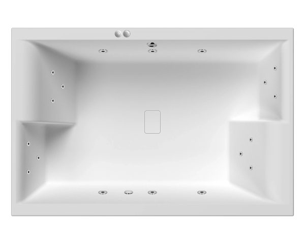 Clan Core Spa Double Ended Whirlpool Bath