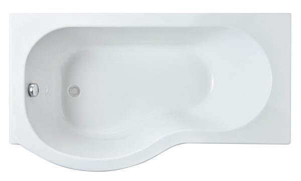 Nuie P-Shaped Shower Bath