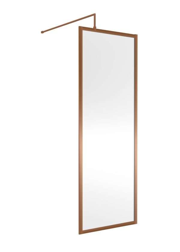 Full Frame Wetroom Screen - 1850mm