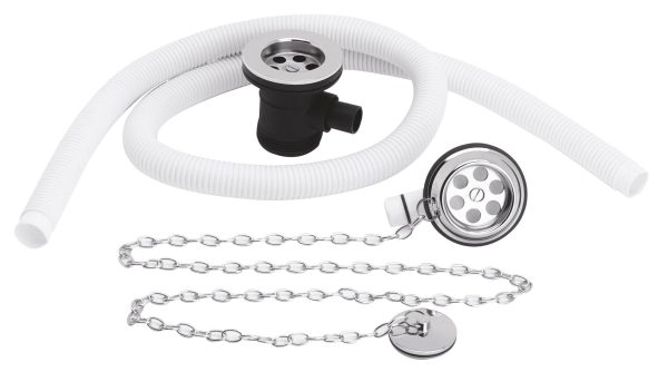 BC Sanitan Extended Retainer Bath Waste & Overflow